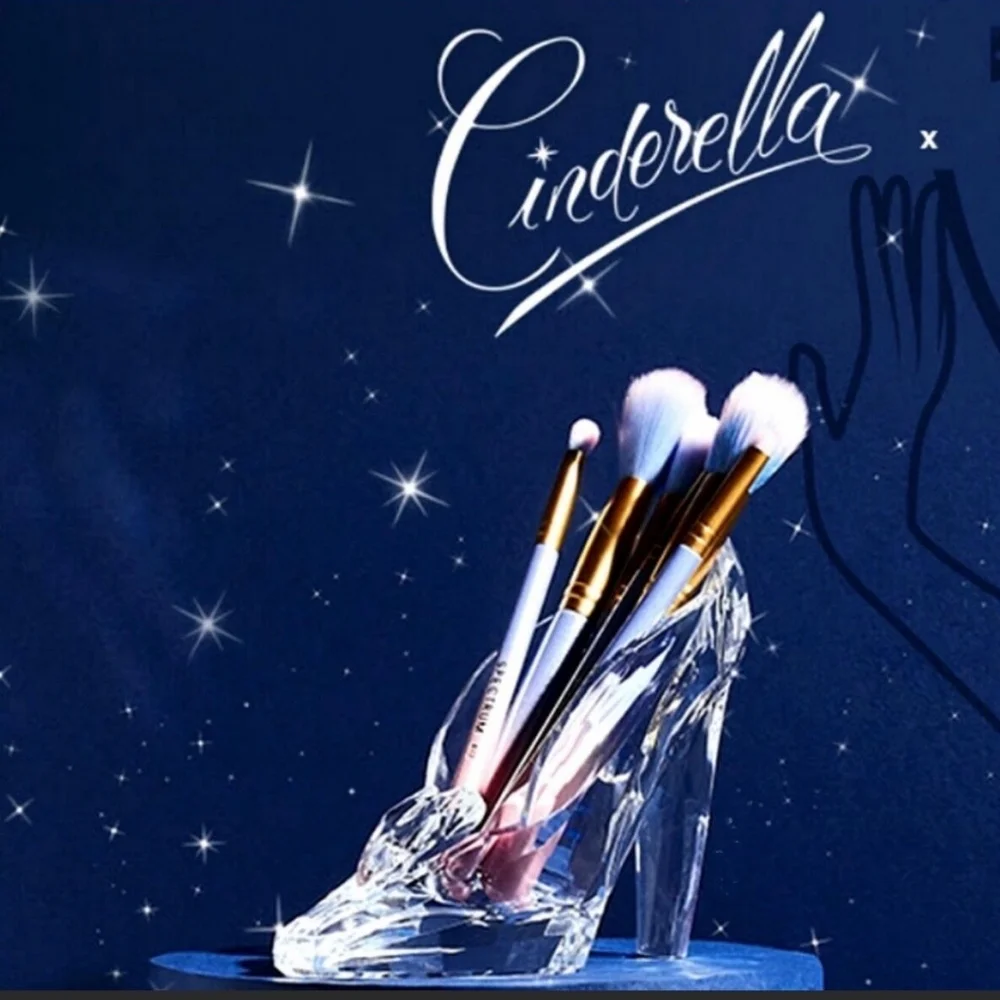 Cinderella Glass Slipper Makeup Brush Holder DISNEY SPECTRUM Collab